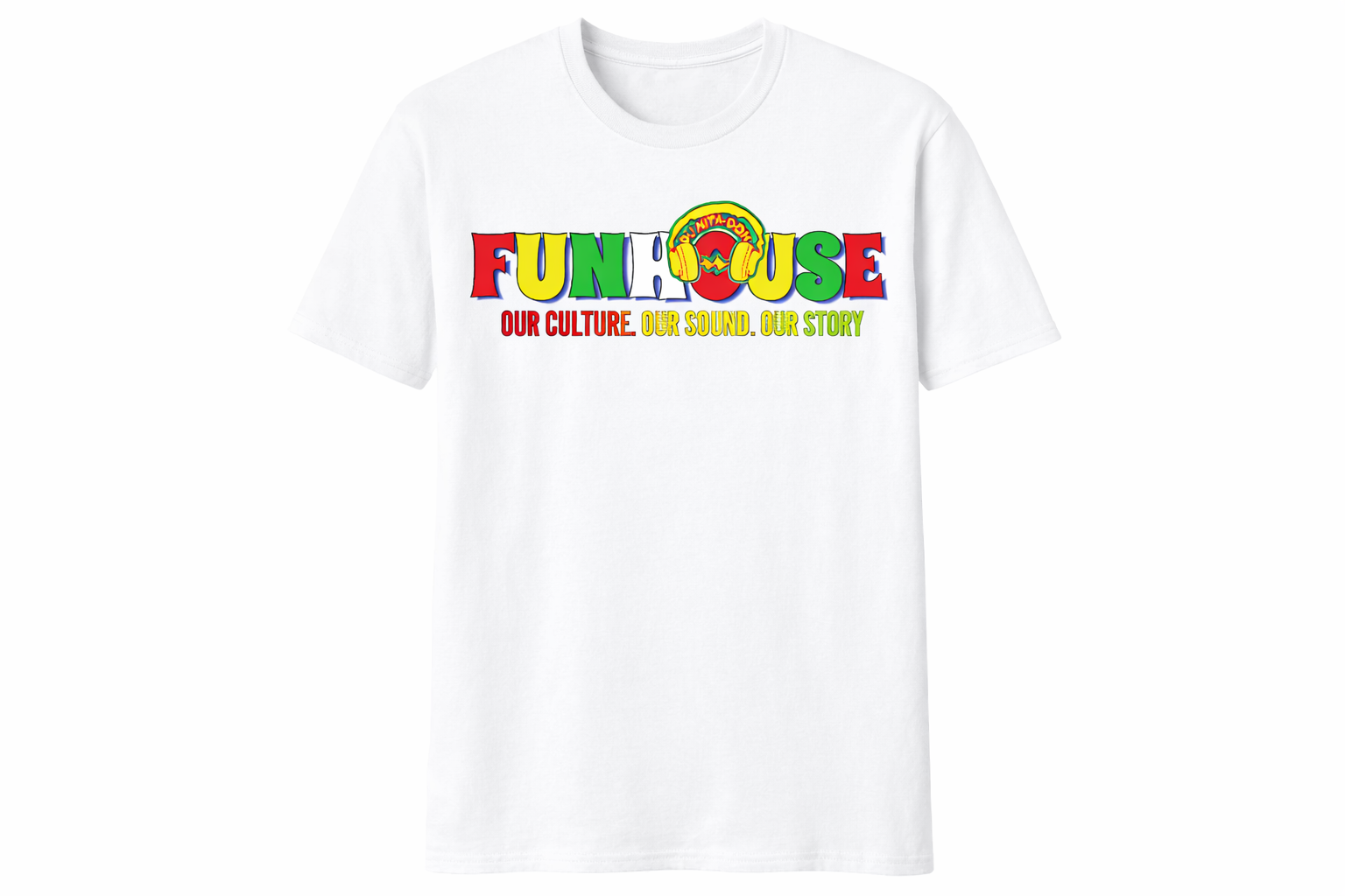 Short Sleeve "FUNHOUSE" T-shirt (White)
