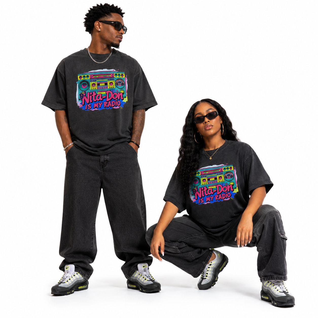 Oversized Radio T-Shirt