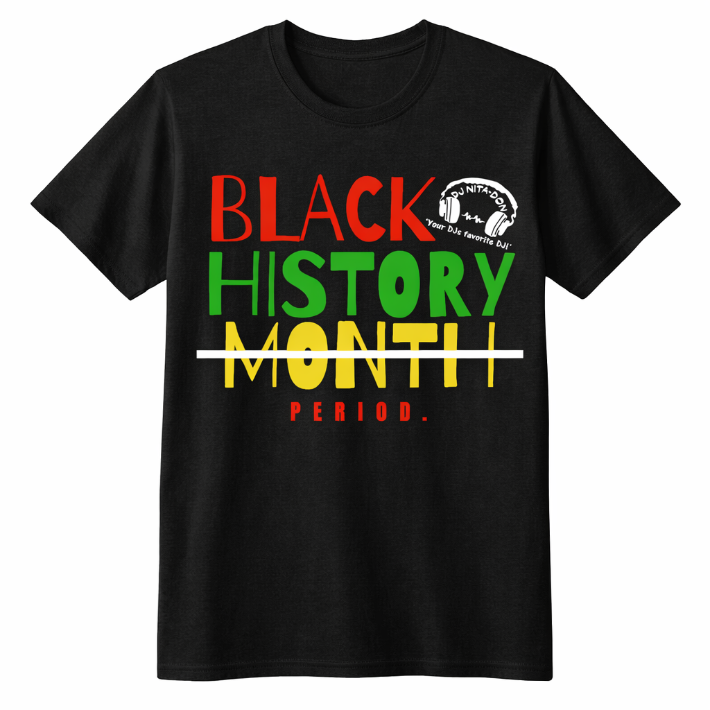 Short Sleeve "BHM" T-shirt (Black)
